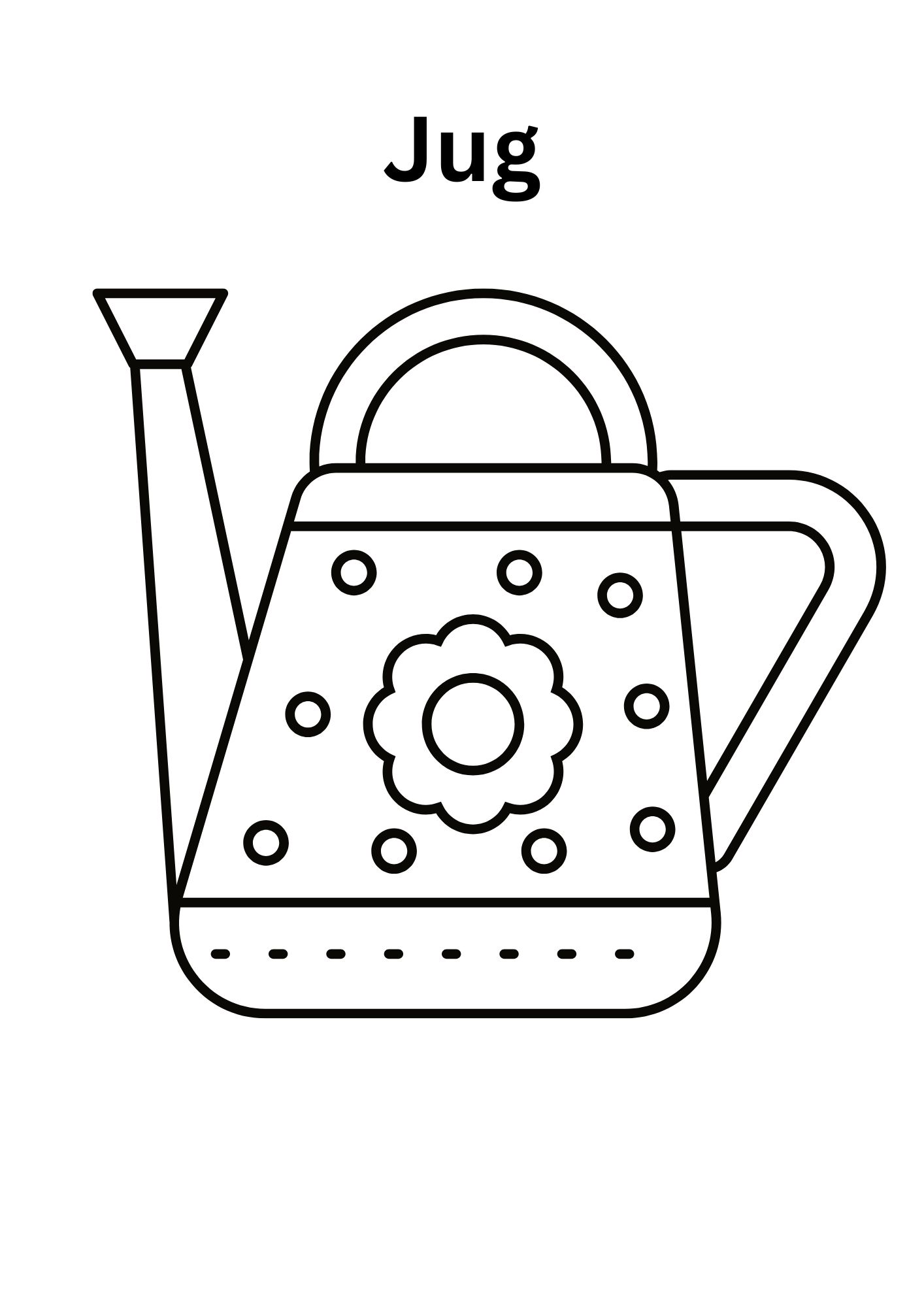 Coloring : Jug