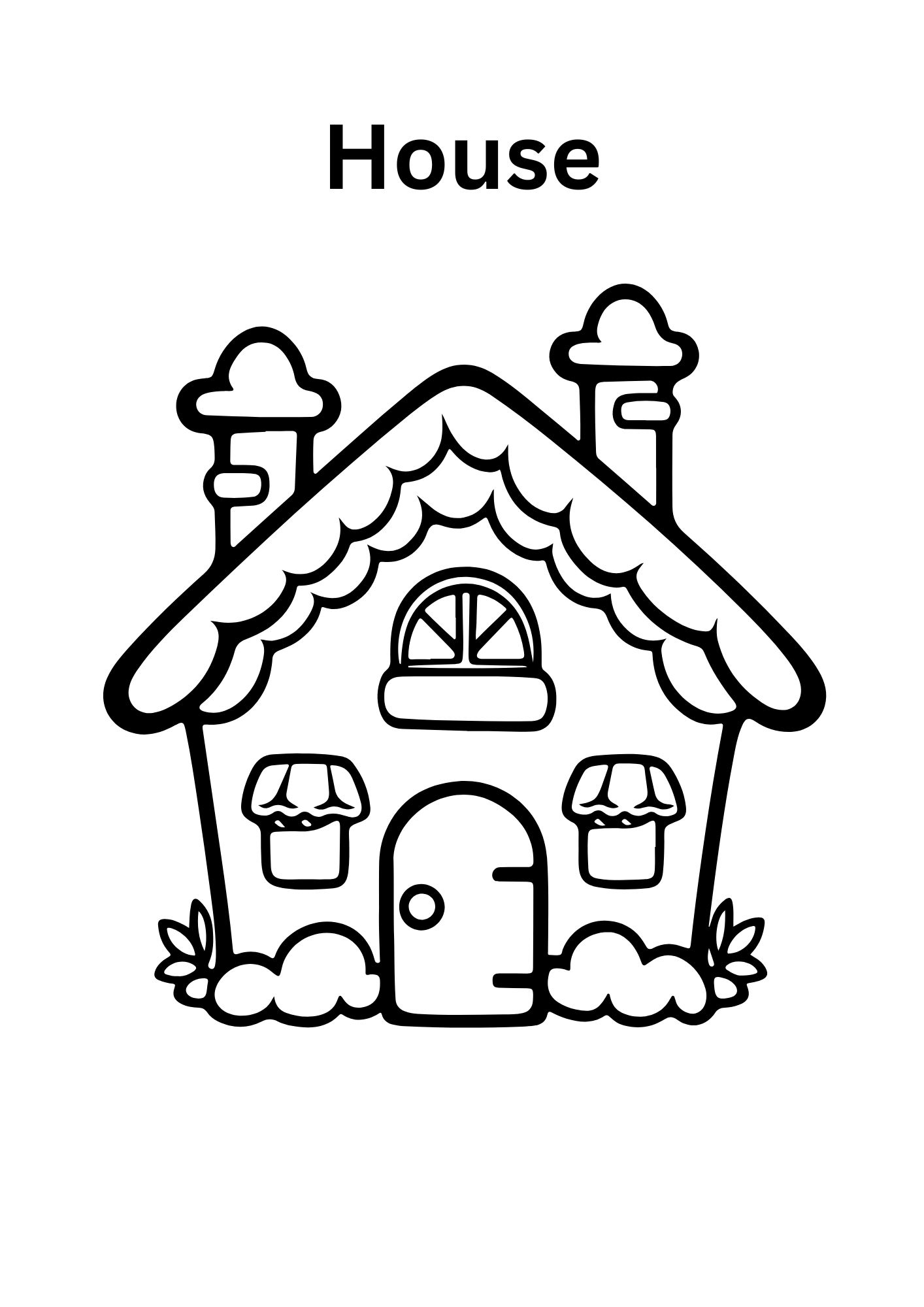 Coloring : House