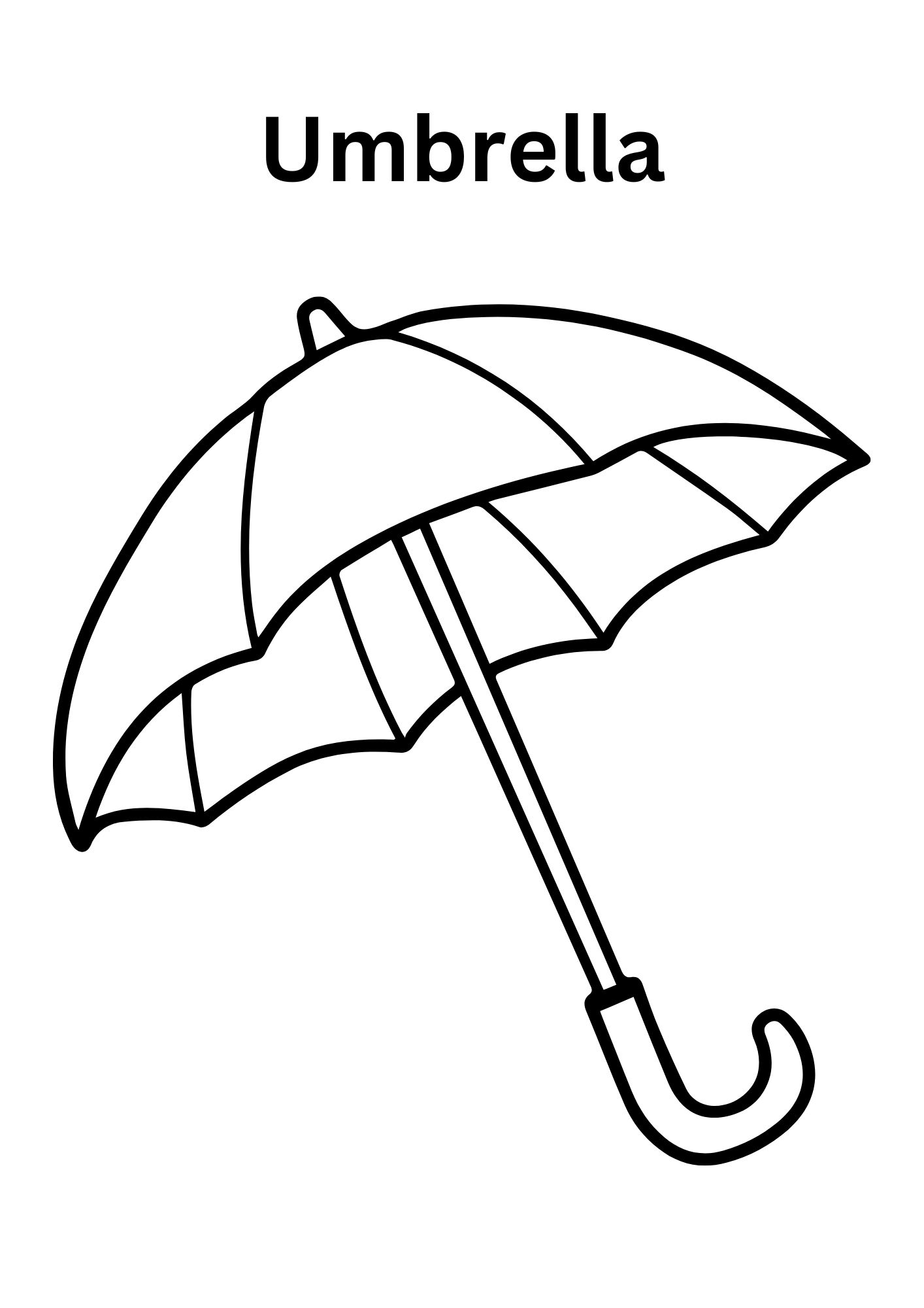 Coloring : Umbrella