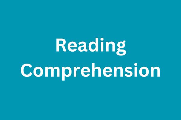 Reading Comprehension - Helping parents