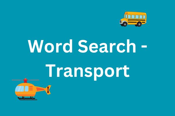 Word Search - Transport